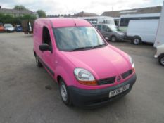 06 reg RENAULT KANGOO SL17 DCI 70 (DIRECT COUNCIL) 1ST REG 03/06, TEST 07/22, 125810M, V5 [+ VAT]