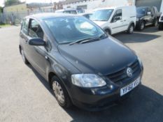 60 reg VW FOX 1.2 PETROL, 1ST REG 12/10, TEST 04/09/21, 62284M, NO V5 [NO VAT]