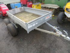 LOGIC QUAD TRAILER, ROTATING TANDEM AXLE [NO VAT]