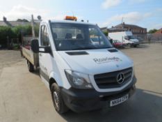 64 reg MERCEDES SPRINTER 313 CDI DROPSIDE, 1ST REG 09/14, TEST 03/22, 128220M WARRANTED, V5 HERE,