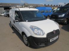 63 reg FIAT DOBLO MAXI LWB TWIN SIDE DOORS (RUNS & DRIVES BUT HAS GEARBOX ISSUES) 1ST REG 10/13,