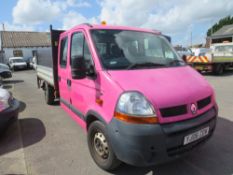 06 reg RENAULT MASTER DCLL35 DCI 100 LWB TIPPER (DIRECT COUNCIL) 1ST REG 05/06, TEST 06/22, 114167M,