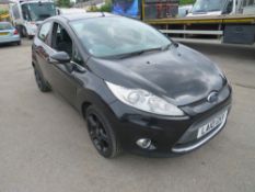 10 reg FORD FIESTA ZETEC 698 TDCI (ON VCAR) 1ST REG 08/10, TEST 08/21, 207227M, V5 HERE, 8 FORMER