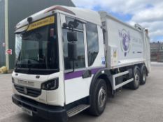 18 reg DENNIS ELITE 6 26 TON REFUSE WAGON (DIRECT COUNCIL) 1ST REG 05/18, TEST 12/21, 29768KM, V5