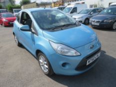 60 reg FORD KA 1.2 EDGE, 1ST REG 02/11, 65504M WARRANTED, NO V5 [NO VAT]