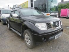 08 reg NISSAN NAVARA LONGWAYDOWN DCI (NON RUNNER - VEHICLE TURNS OVER BUT WON'T FIRE) 1ST REG 07/08,