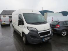 65 reg PEUGEOT BOXER 335 PROFESSIONAL L2H2 MWB HDI, 1ST REG 10/15, TEST 10/21, 247307M WARRANTED, V5