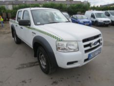 57 reg FORD RANGER D/C 4WD PICKUP, 1ST REG 09/07, 42197M WARRANTED, V5 HERE, 1 OWNER FROM NEW [+