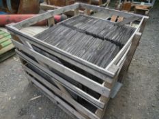 QTY OF 18 X 9 BLUE SLATE, 24 X 12 SLATE & RANDOM SLATE [+ VAT]