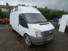 59 reg FORD TRANSIT 140 T350L 4 X 4, 1ST REG 10/09, TEST 03/22, 153345M WARRANTED, V5 HERE, 1 FORMER