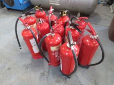 QTY OF FIRE EXTINGUISHERS [NO VAT]