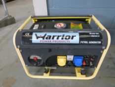 WARRIOR PETROL GENERATOR [NO VAT]