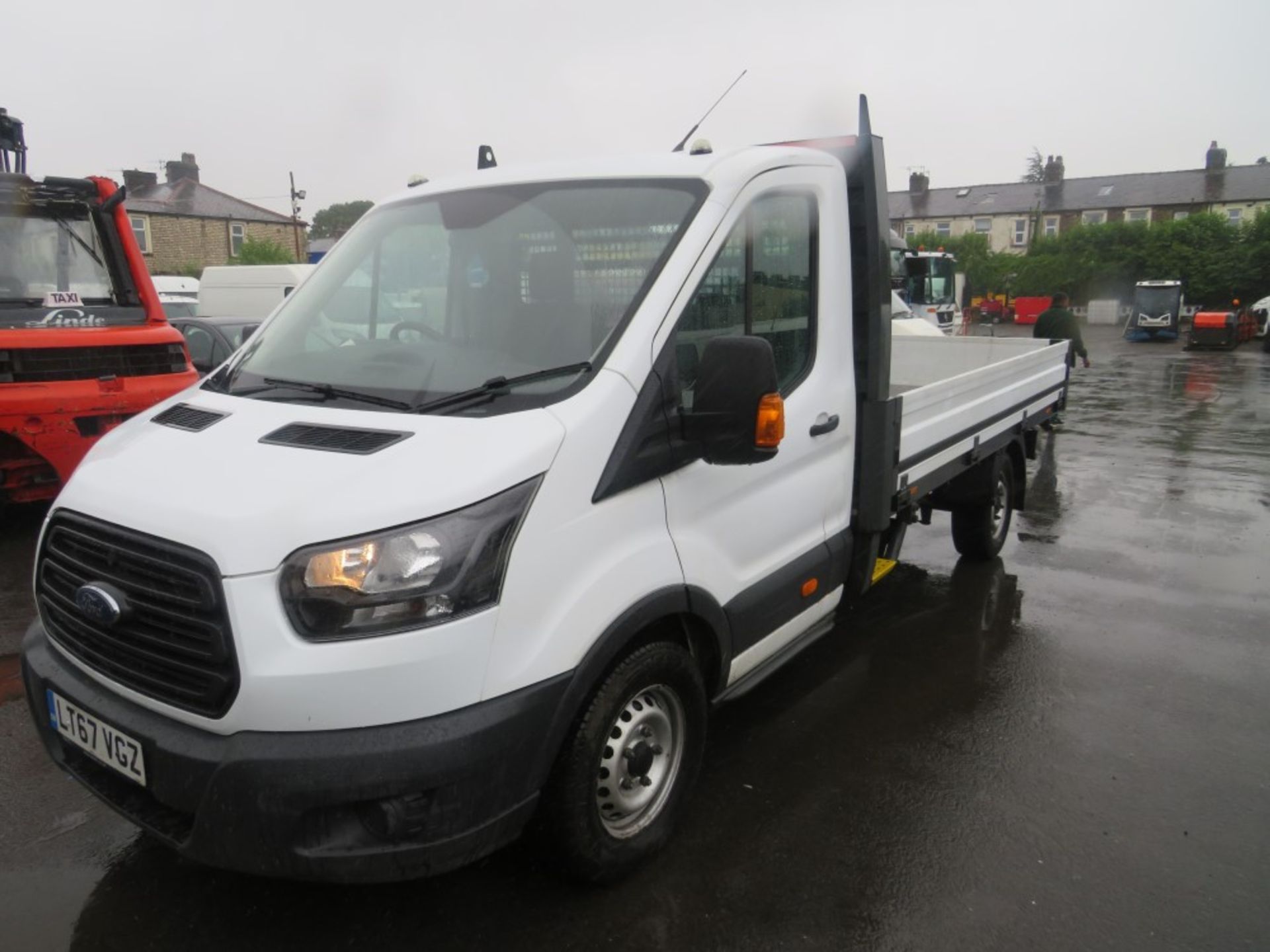 67 reg FORD TRANSIT 350 DROPSIDE, 1ST REG 09/17, TEST 09/21, 124289M, V5 MAY FOLLOW [NO VAT] - Image 2 of 6