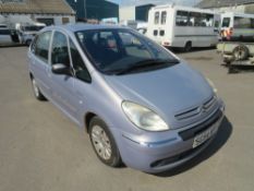 54 reg CITROEN XSARA PICASSO, 1ST REG 09/04, TEST 03/22, 86740M, V5 HERE, 4 FORMER KEEPERS [NO VAT]