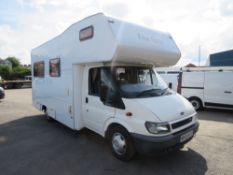 55 reg FORD TRANSIT 350 APOLLO FREE SPIRIT 4 BERTH MOTORHOME, 1ST REG 09/05, TEST 06/22, 16907M