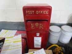 LARGE POST BOX, NO KEYS [+ VAT]