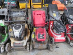 3 X LAWN MOWERS [NO VAT]