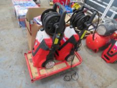 2 x PRESSURE WASHER, PLATFORM TRUCK [+ VAT]