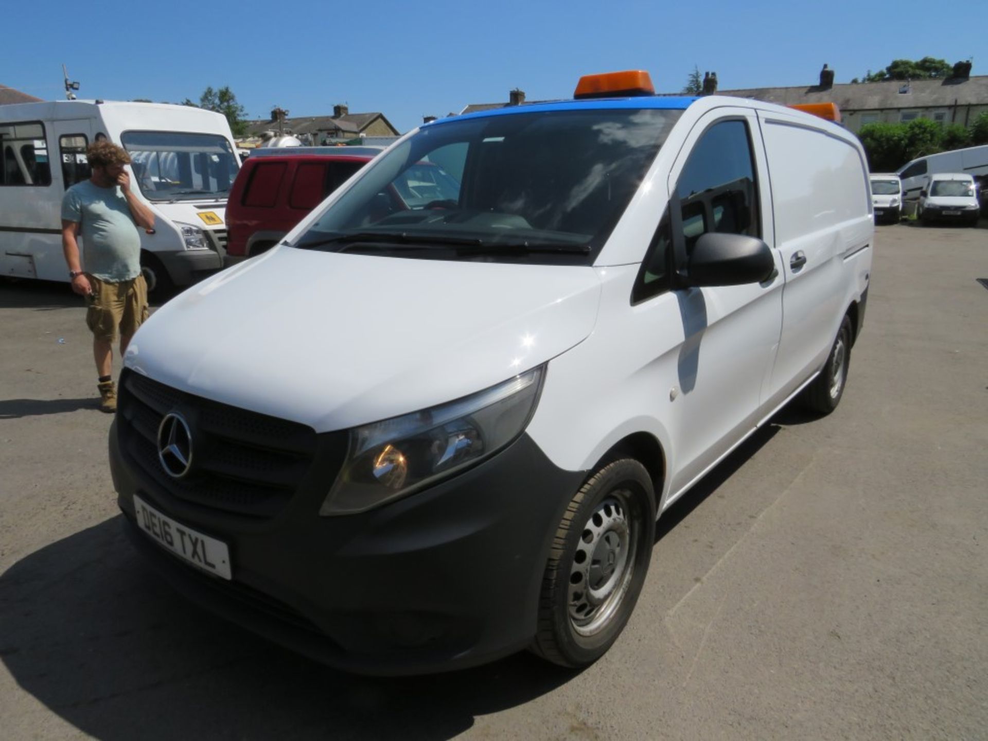 16 reg MERCEDES VITO 114 CDI BLUETEC, 1ST REG 05/16, TEST 11/21, 163602M WARRANTED, V5 HERE, 1 OWNER - Image 2 of 7