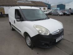 13 reg VAUXHALL COMBO 2000 L1H1 CDTI, RUNS & DRIVES BUT HAS OIL LEAK, 1ST REG 03/13, 110355M, NO V5,