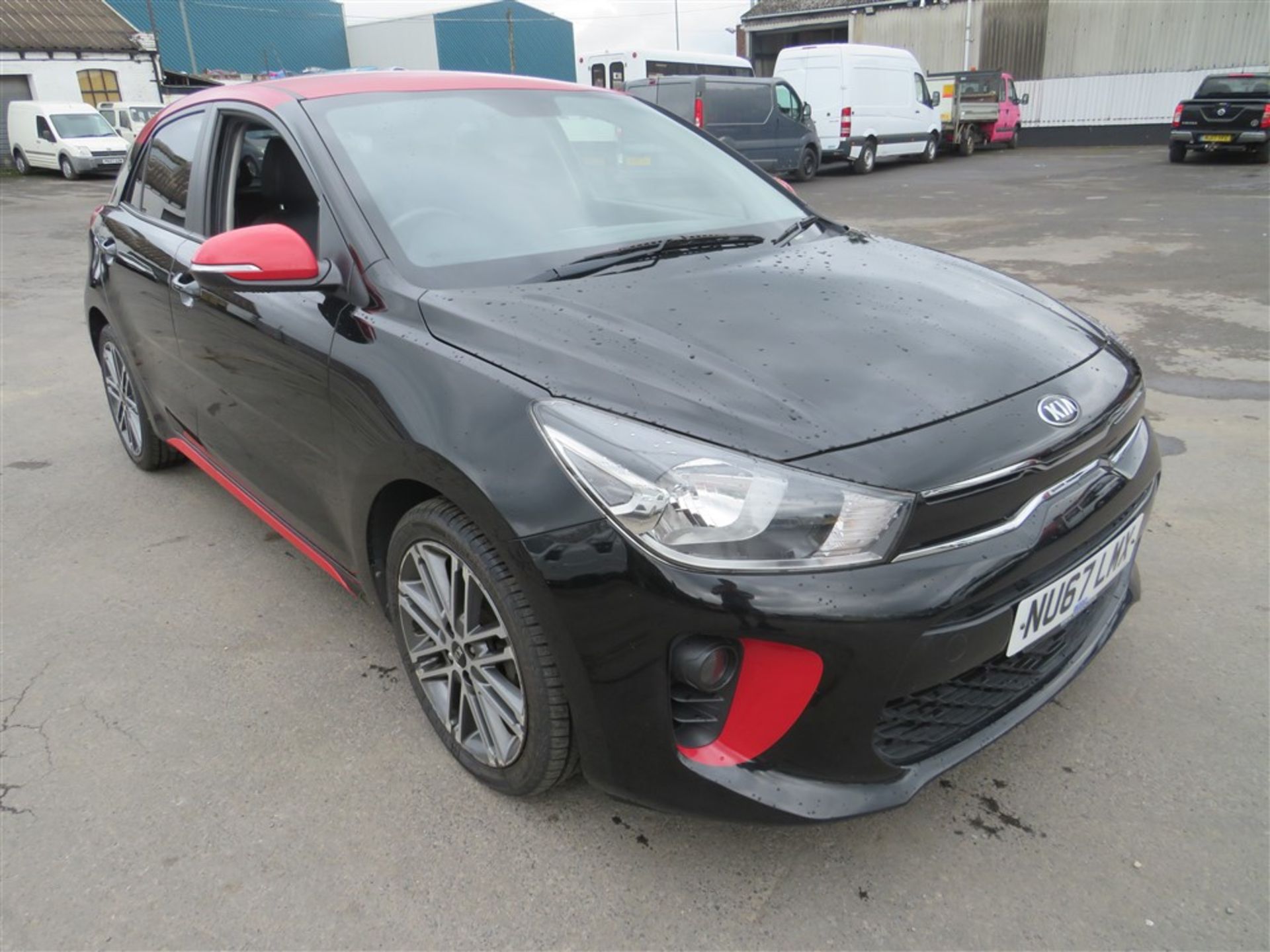 67 reg KIA RIO PULSE, 1ST REG 10/17, TEST 02/22, 43352M WARRANTED, V5 HERE, 1 FORMER KEEPER [NO