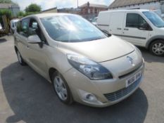 61 reg RENAULT GRANDE SCENIC DCI, 1ST REG 10/11, TEST 11/21, NO V5 [NO VAT]