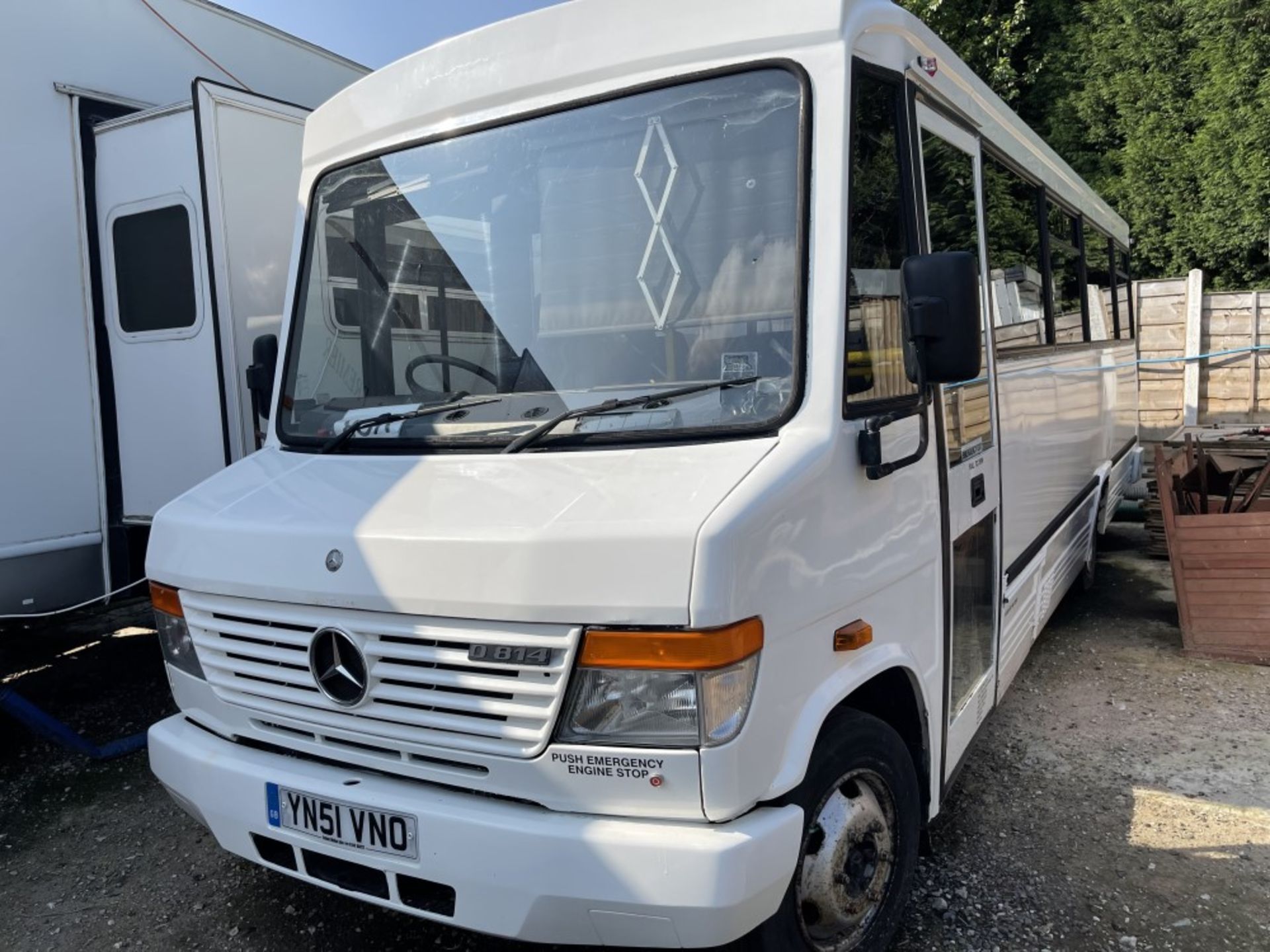 51 reg MERCEDES 814 AUTO COACH (LOCATION BLACKBURN) RUNS & DRIVES, IDEAL CAMPER CONVERSION, 010879KM