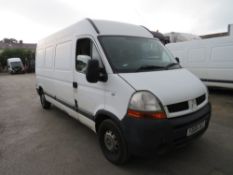 06 reg RENAULT MASTER LM35 DCI 100 LWB (DIRECT COUNCIL) 1ST REG 06/06, TEST 06/22, 113997M, V5 HERE,