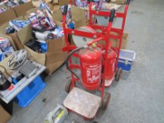 FIRE EXTINGUISHER & STAND [+ VAT]