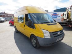 59 reg FORD TRANSIT 100 T350L RWD WELFARE VAN, 1ST REG 09/09, TEST 11/21, 221576M NOT WARRANTED,