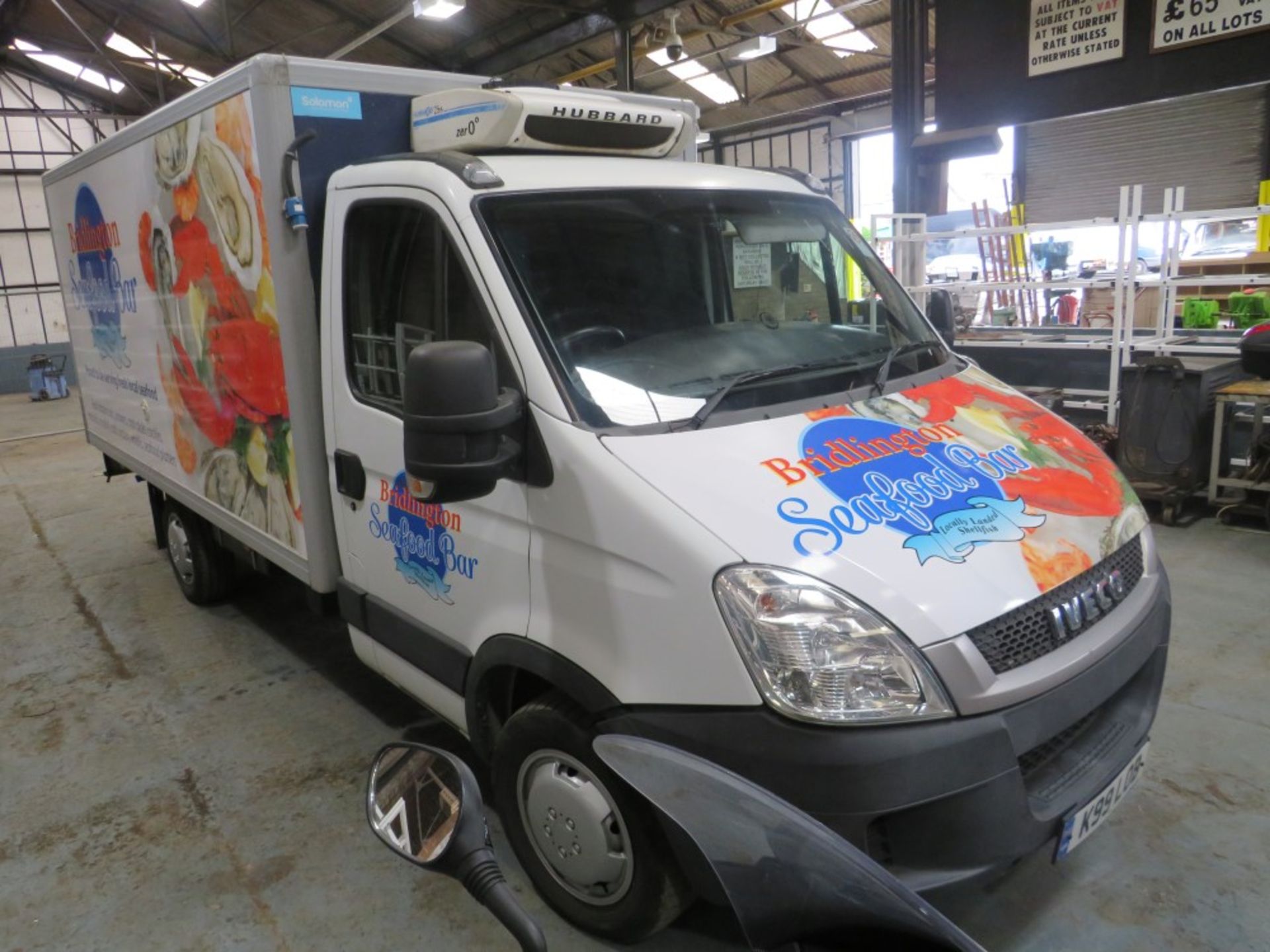 2012 IVECO MOBILE FRIDGE STALL / SHOP, 1ST REG 02/12, TEST 02/22, 108679M, V5 HERE, 4 FORMER KEEPERS