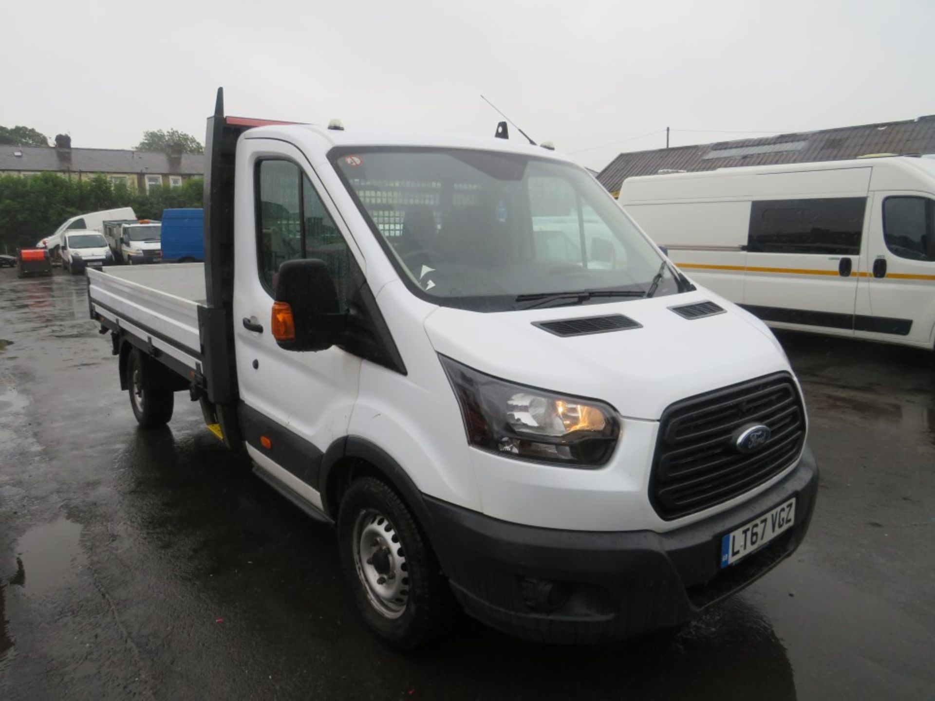 67 reg FORD TRANSIT 350 DROPSIDE, 1ST REG 09/17, TEST 09/21, 124289M, V5 MAY FOLLOW [NO VAT]