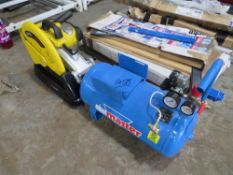 TIGER AIR COMPRESSOR, CUT OFF SAW [+ VAT]