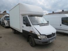 05 reg MERCEDES SPRINTER 311 CDI LWB 2.2 LUTON VAN, 1ST REG 05/05, TEST 01/22, 526264M, PART V5 -