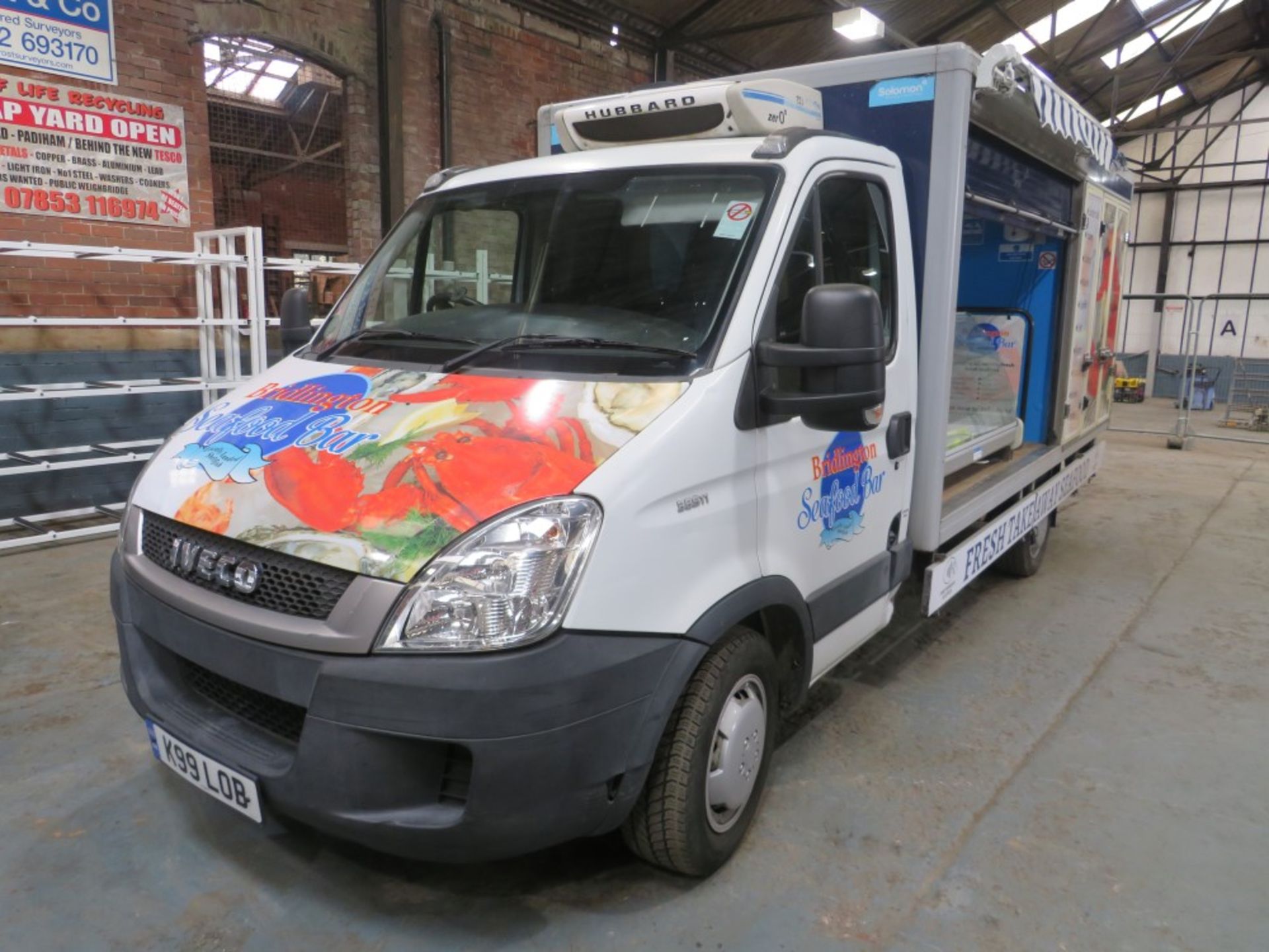 2012 IVECO MOBILE FRIDGE STALL / SHOP, 1ST REG 02/12, TEST 02/22, 108679M, V5 HERE, 4 FORMER KEEPERS - Image 2 of 7