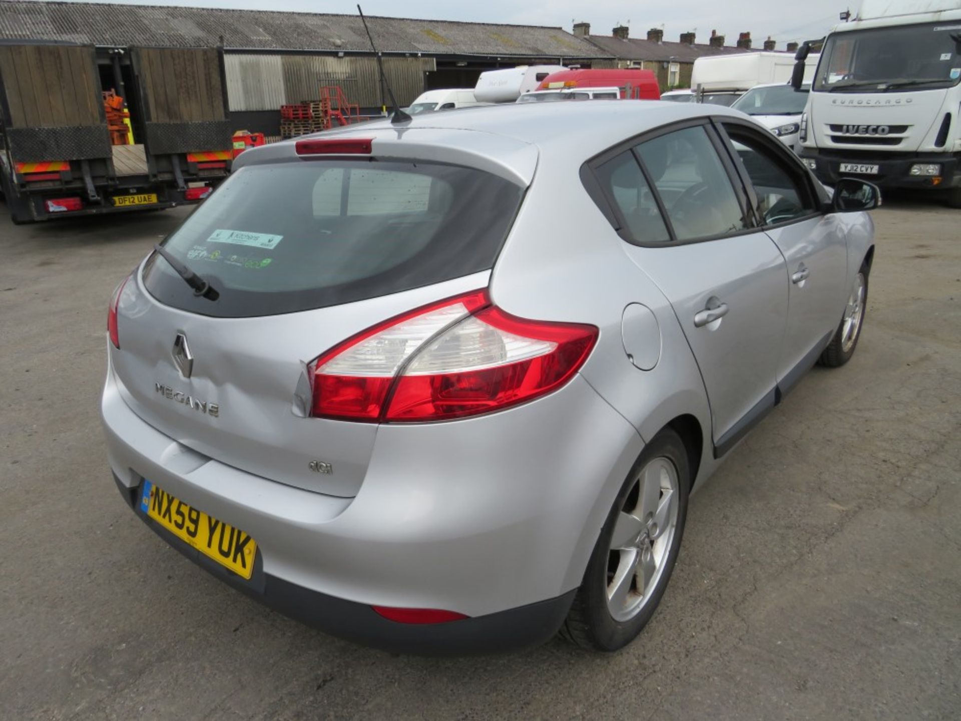 59 reg RENAULT MEGANE DYNAMIQUE DCI 106, 1ST REG 11/09, TEST 11/21, 93633M, V5 HERE, 1 FORMER KEEPER - Image 4 of 7