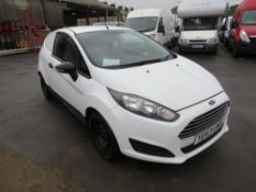 63 reg FORD FIESTA ECONETIC TECH TDCI VAN (NON RUNNER) (DIRECT UNITED UTILITIES WATER) 1ST REG 10/