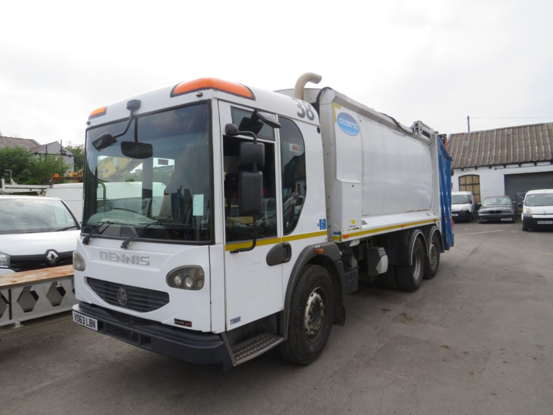 63 reg DENNIS ELITE REFUSE WAGON (RUNS BUT SMOKY ENGINE) (DIRECT COUNCIL) 1ST REG 12/13, TEST 06/22, - Image 2 of 6