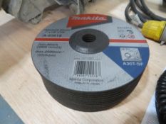 15 NEW MAKITA GRINDER DISCS [NO VAT]