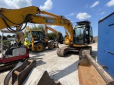 2008 JCB JS130LC EXCAVATOR C/W 2 BUCKETS (LOCATION CHESHIRE) 8456 HOURS (RING