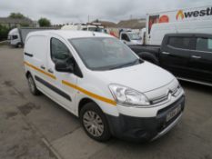 64 reg CITROEN BERLINGO 625 XTR+ HDI (RUNS BUT OIL LEAK) (DIRECT COUNCIL) 1ST REG 11/14, TEST 11/