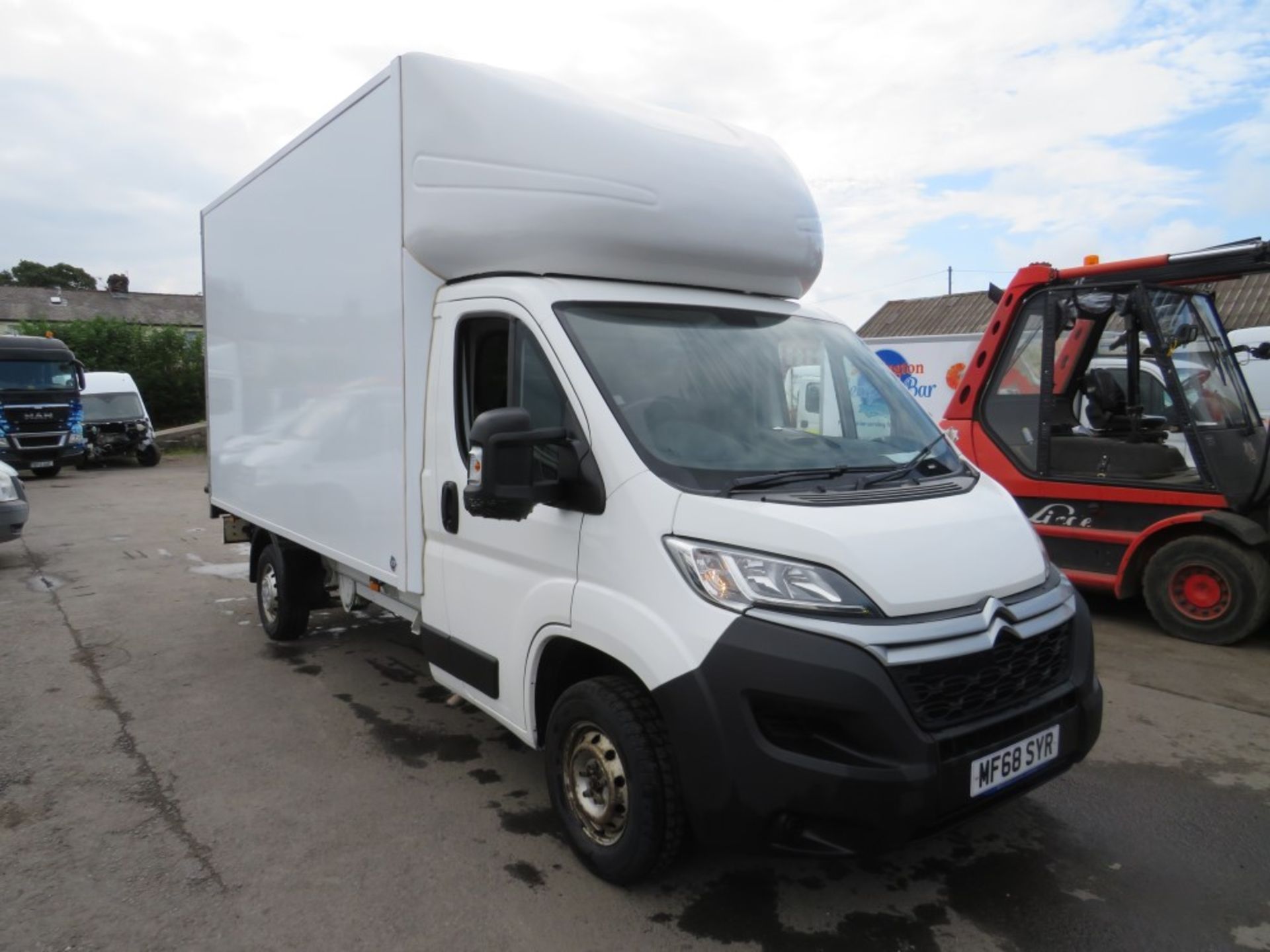 68 reg CITROEN RELAY 35 L4 BLUE HDI LUTON VAN, 1ST REG 09/18, TEST 08/22, 136455M, V5 HERE, 1