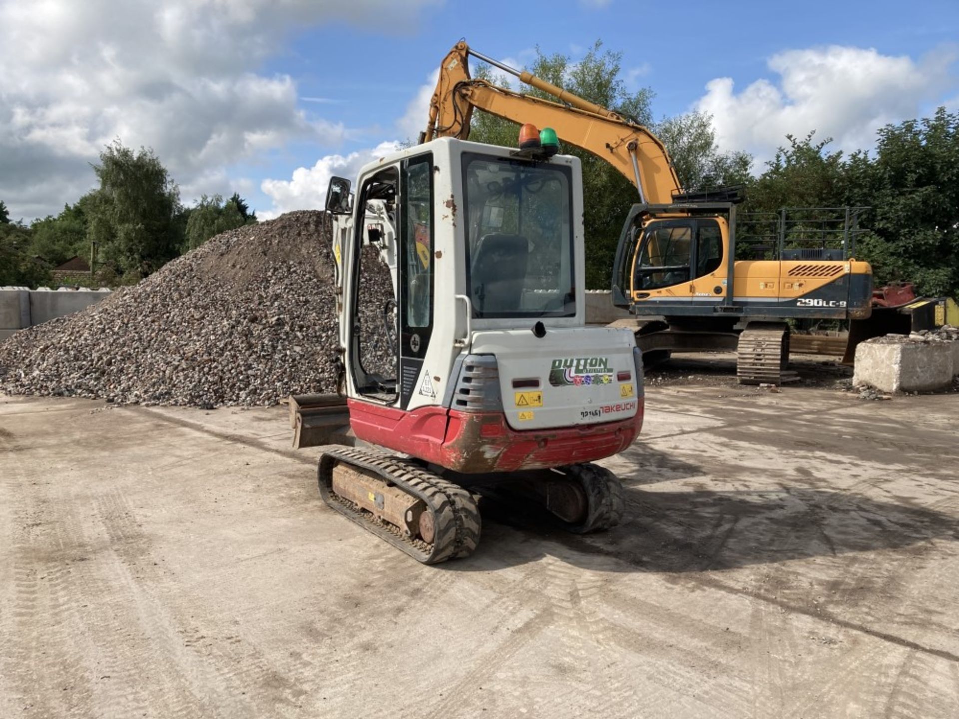 2014 TAKEUCHI TB228 EXCAVATOR, 1812 HOURS - Image 4 of 8