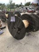 wooden cable drum 1,2m dia 1m deep