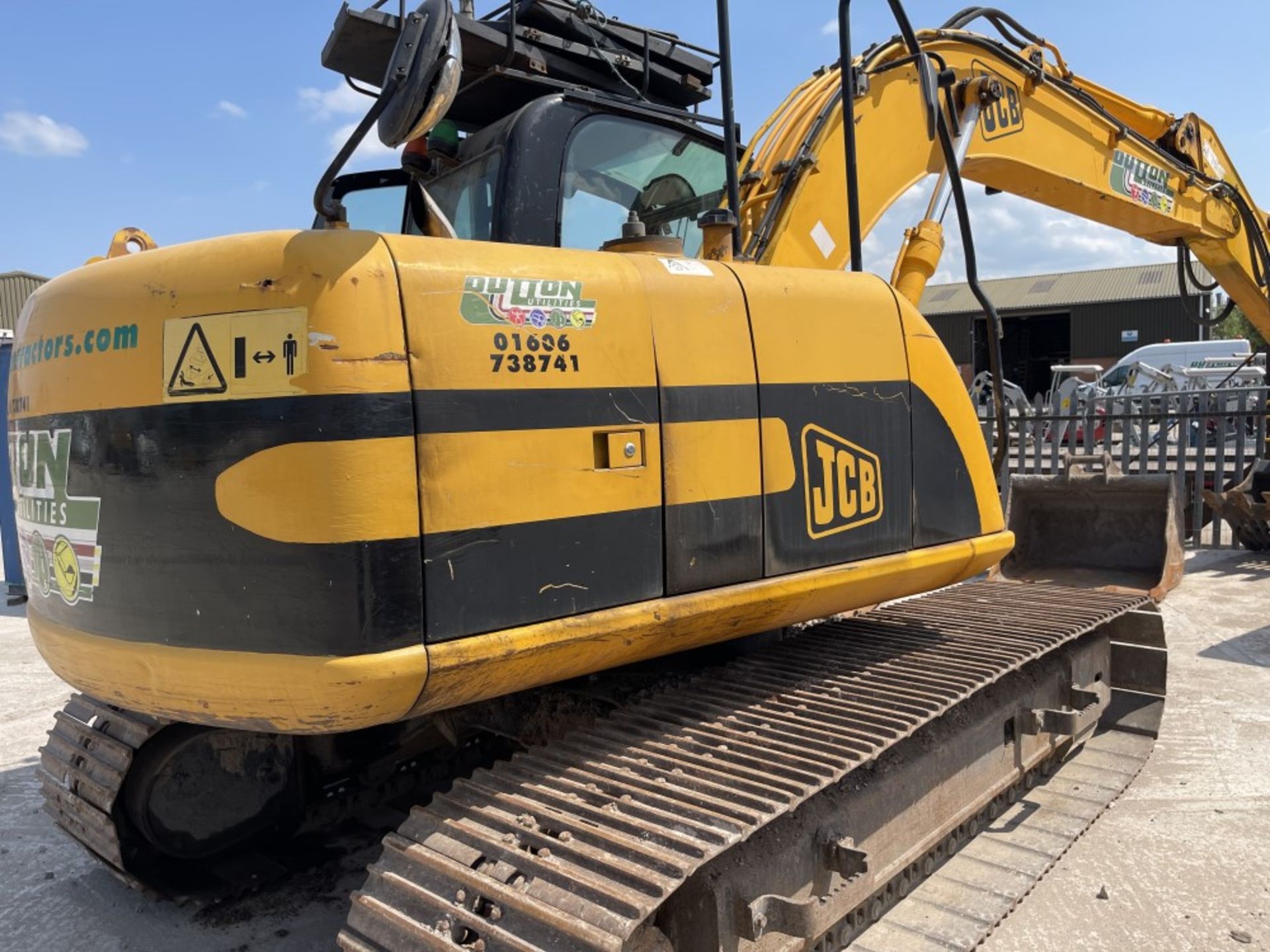 2008 JCB JS130LC EXCAVATOR C/W 2 BUCKETS, 8456 HOURS - Image 3 of 9