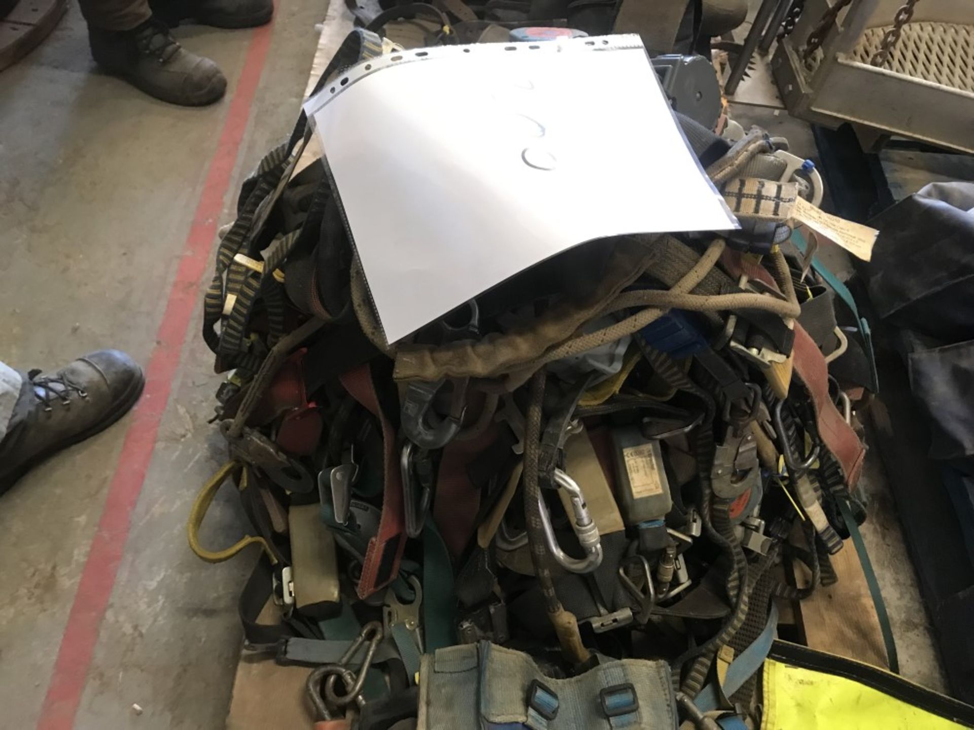 various lanyards and worling belts