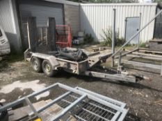 2014 BRIAN JAMES MINI DIGGER TRAILER