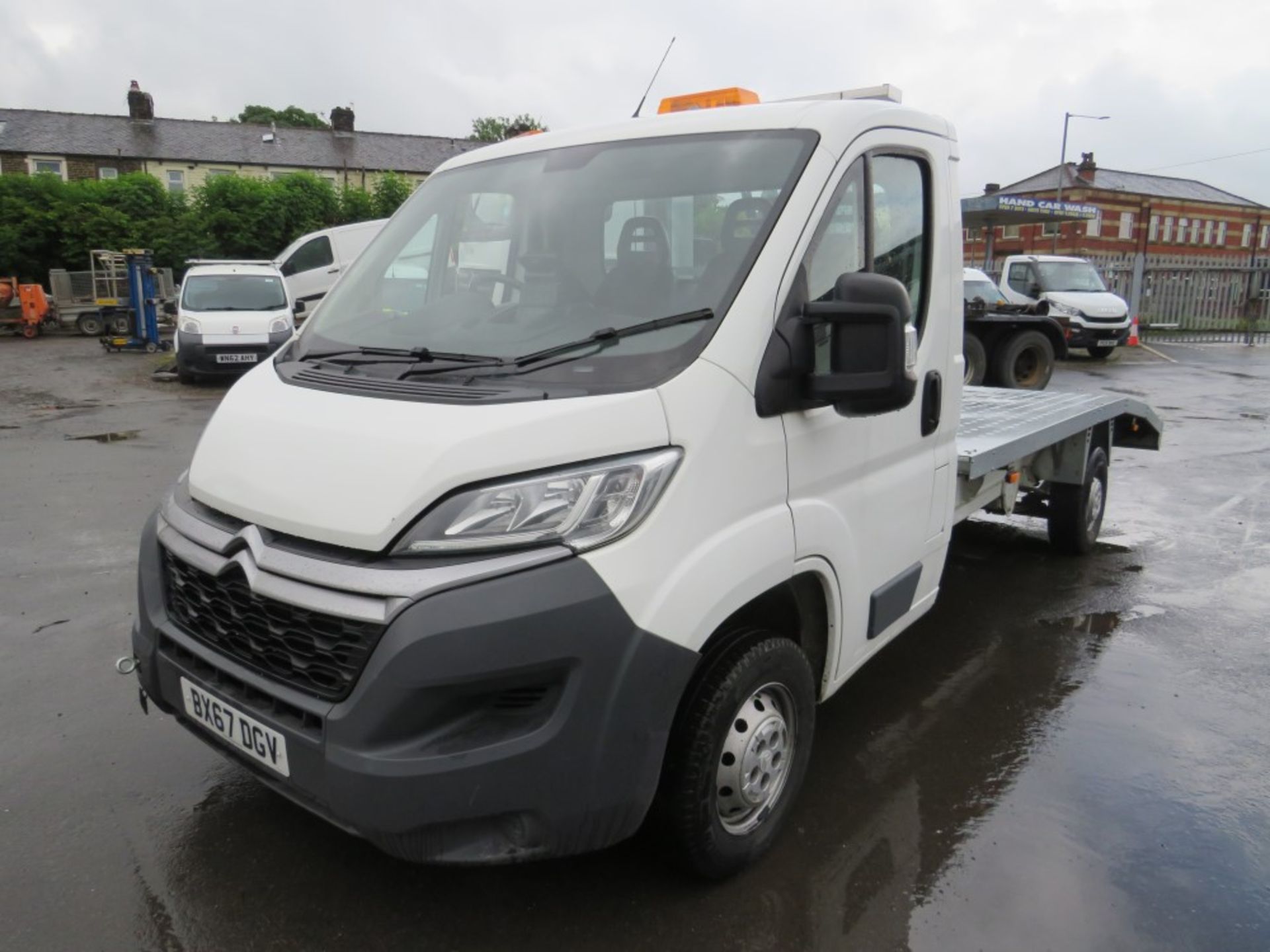 67 reg CITROEN RELAY RECOVERY TRUCK (RUNS BUT ENGINE VERY NOISY) 1ST REG 09/17, 97583M, V5 HERE, 2 - Image 2 of 6