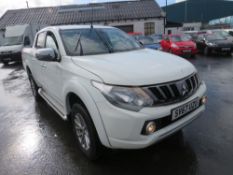 67 reg MITSUBISHI L200 TITAN DI-D PICKUP, 1ST REG 09/17, 121728M WARRANTED, V5 HERE, 1 OWNER FROM