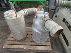 2 X PUMPS (DIRECT UNITED UTILITIES WATER) [+ VAT]